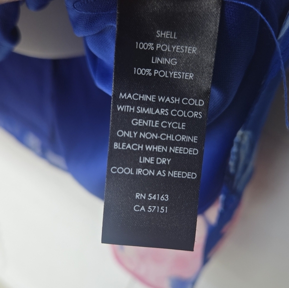 JH Floral Shift Dress Pullover Style Sz 12 - Picture 3 of 12